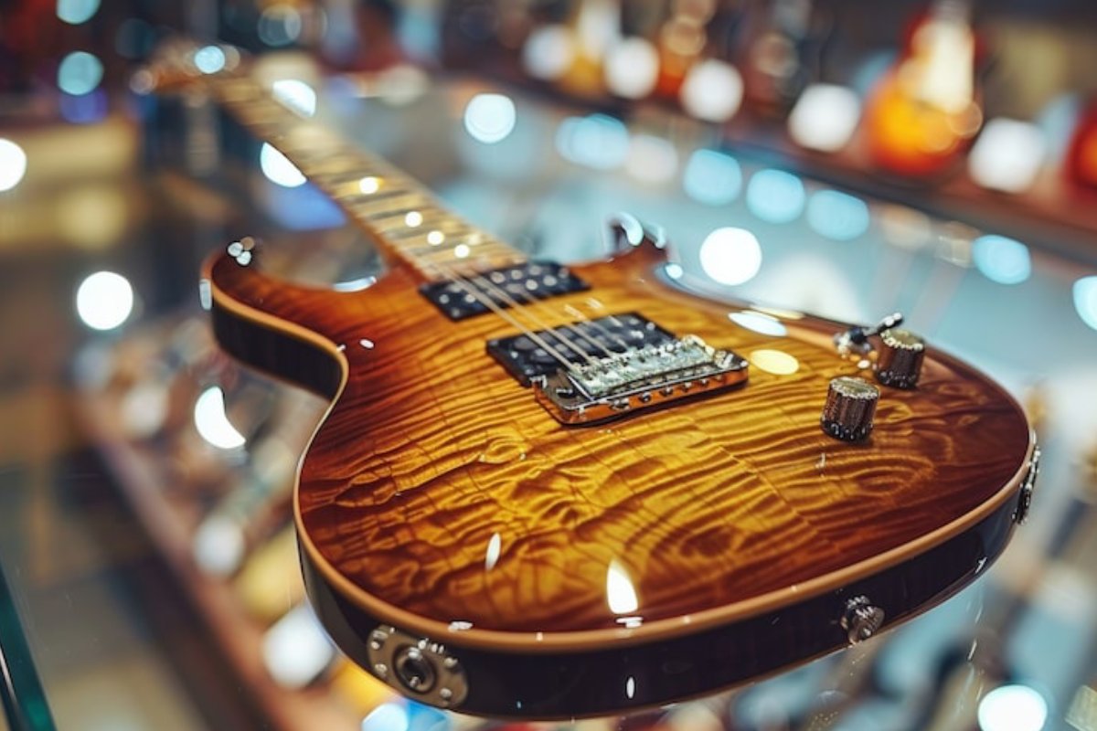 Custom guitar craftsmanship